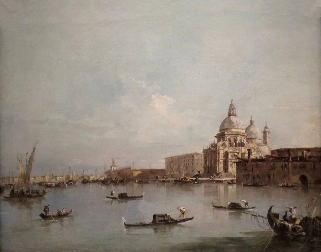 L'ingresso al Canal Grande con Santa Maria della Salute - Norton Simon Museum